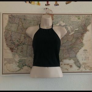 Brandy Melville black halter top